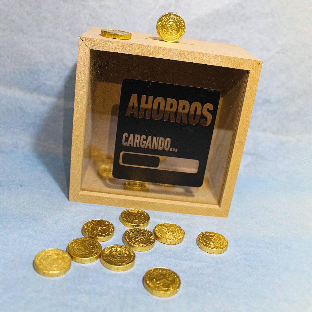 Alcancias pequeña MDF