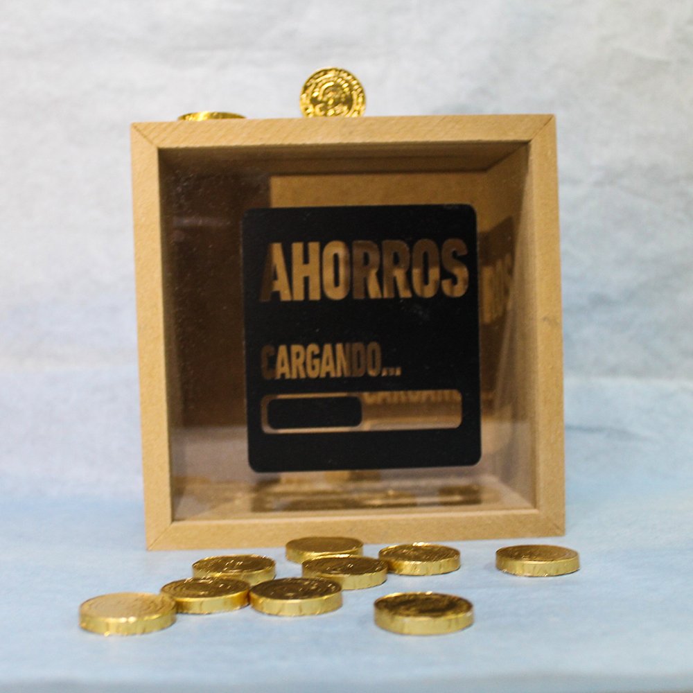 Alcancias pequeña MDF