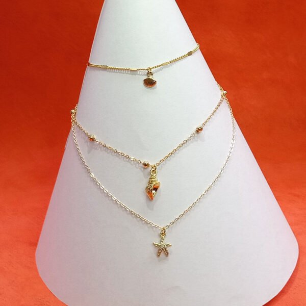 Collar Triple Estrella de Mar